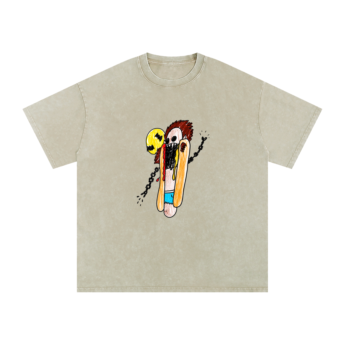 Hot Dog Werewolf  T-Shirt
