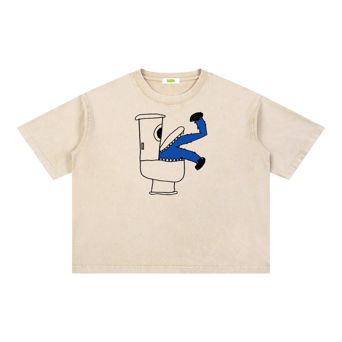 Boxy Toilet Monster T-Shirt
