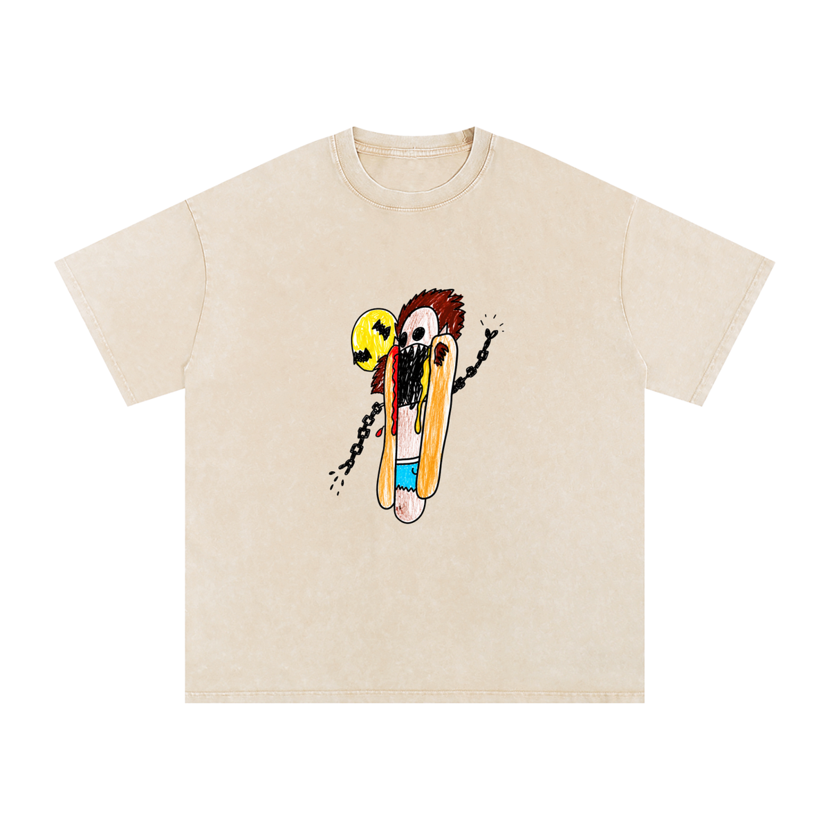 Hot Dog Werewolf  T-Shirt