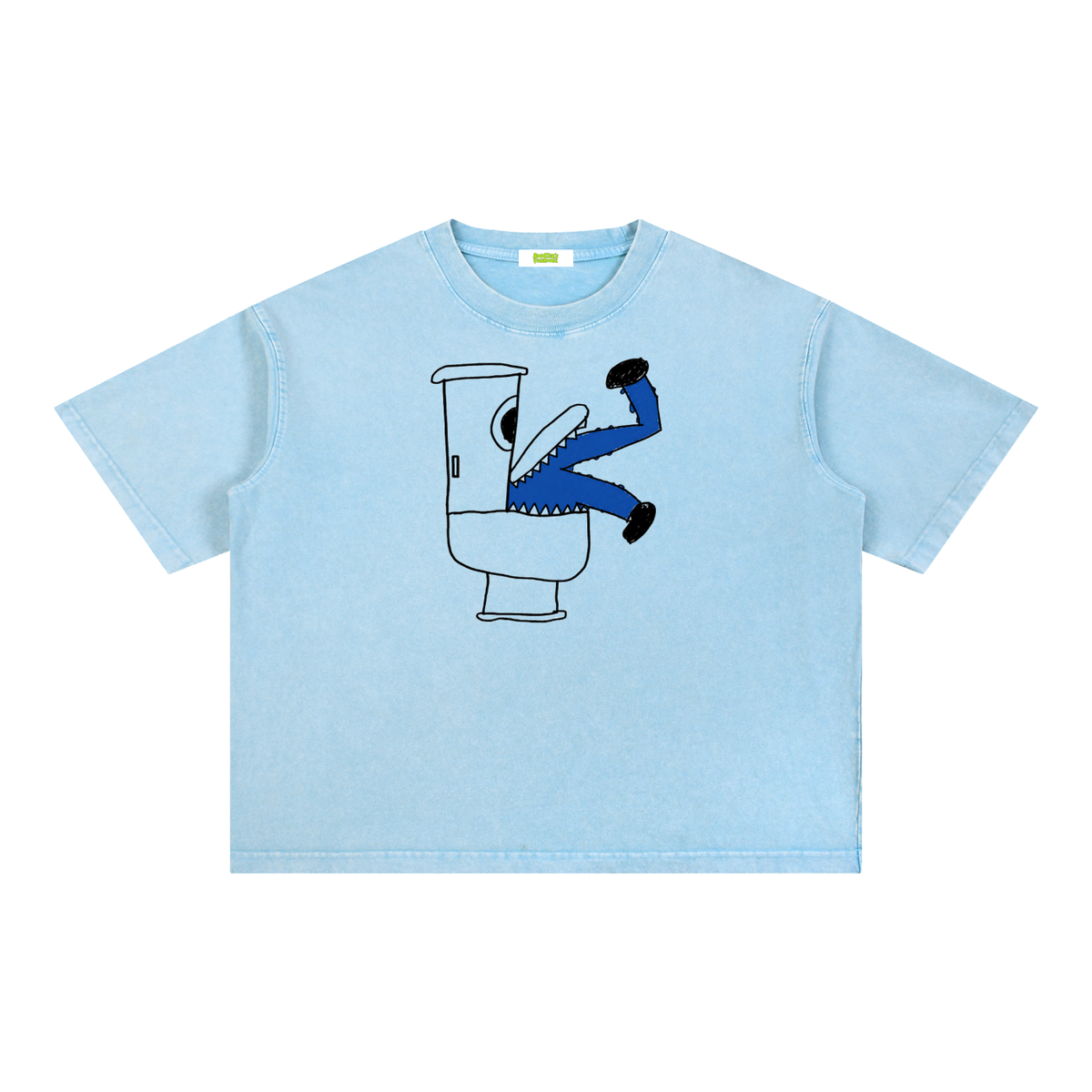 Boxy Toilet Monster T-Shirt